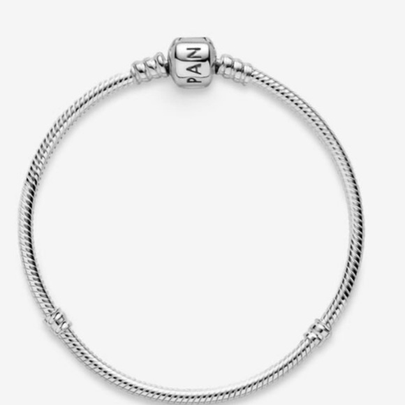 Pandora Jewelry - Pandora Bracelet BARREL Clasp 8 inch Snake Chain